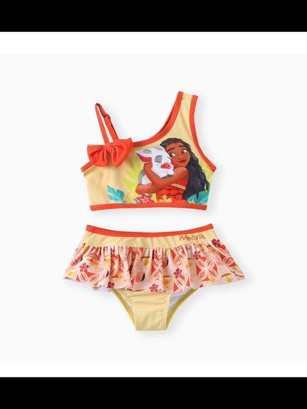 Disney Moana Girls Tankini Swimsuit Set